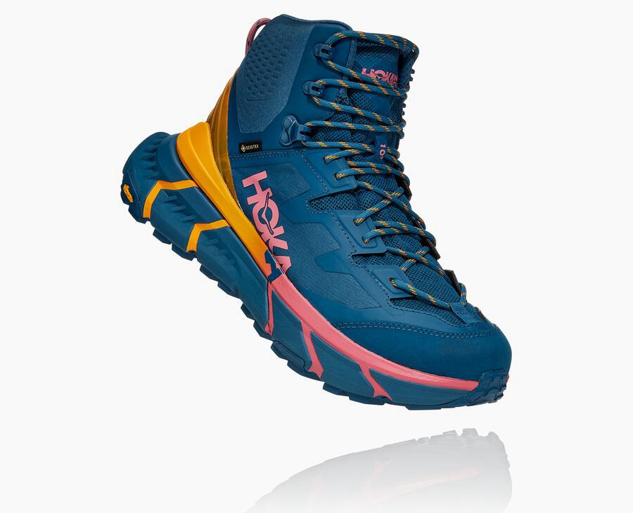 Hiking Boots Mens - Hoka One One TenNine Hike GORE-TEX - Blue - WEKUDHO-81